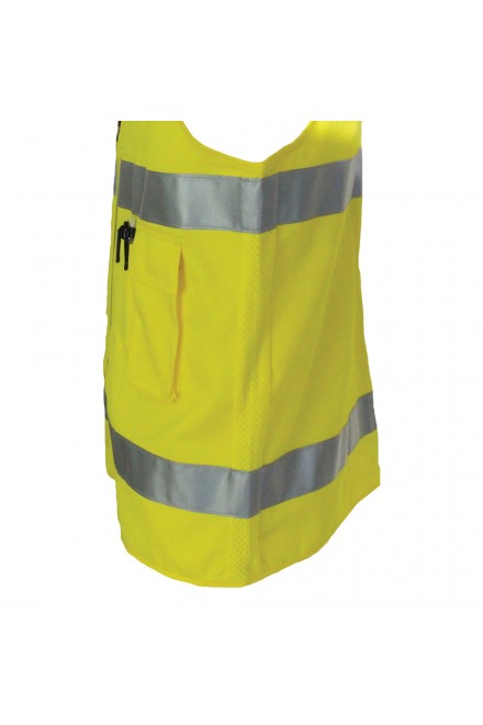 Cotton Safety Vest (Yellow)