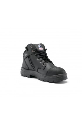 Zip Safety Boot (Black)