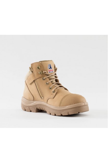 Zip Safety Boot (Sand)