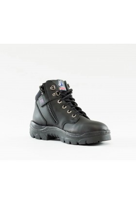 Ladies Zip Safety Boot (Black)