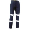 Cotton Drill Cargo Trouser (Navy)