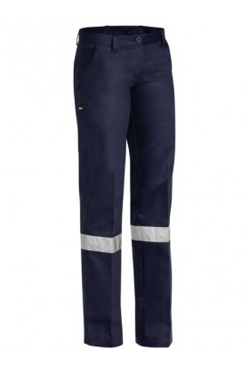 Ladies Cotton Drill Trouser (Navy)