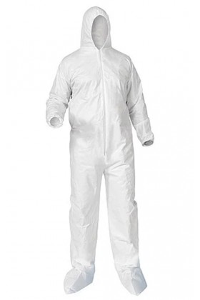 Barriertech Disposable Coveralls (White)